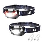 LED Headlamp Rechargeable 2-Pack - Super Bright