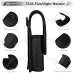 T306 Tactical Flashlight Holster Pouch - Fits 1-1.2”