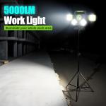 SYLSTAR 55W 5000LM Magnetic Rechargeable Work Light