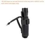 TACNEX MOLLE Flashlight Holder for Duty Belt