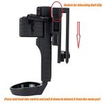 TACNEX Quick Release MOLLE Flashlight Holder