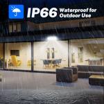 2 Pack 100W LED Shop Lights, 11000LM