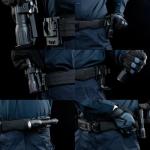 TACNEX Quick Release MOLLE Flashlight Holder