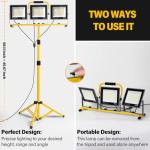 31000 Lumen Portable LED Work Lights with Stand