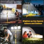 31000 Lumen Portable LED Work Lights with Stand