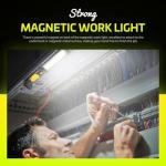WARSUN 1500LM Rechargeable Magnetic Work Light