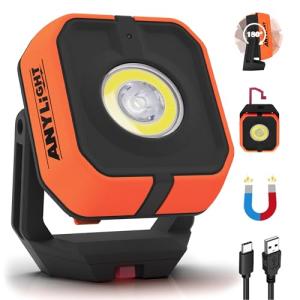 Magnetic Rechargeable Work Light with 4 Modes