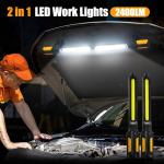 SYLSTAR 2400LM Work Light Bar with Sensor Control