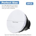 7" Light Diffuser Covers for Strobe Lights