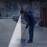 Rechargeable LED Beanie Hat with Headlamp - Black