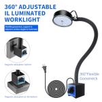 20W Magnetic LED Work Light with Flexible Gooseneck