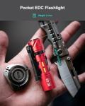 LOOP GEAR SK03 Rechargeable 1000 Lumens EDC Flashlight