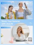 JISULIFE 3-in-1 Portable Fan with Power Bank