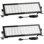 OOOLED 2 Pack Super Bright LED Shop Lights