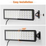 OOOLED 2 Pack Super Bright LED Shop Lights