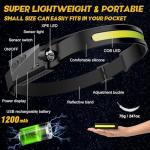 Avlxt LED Headlamp 2 Pack - Rechargeable and Waterproof