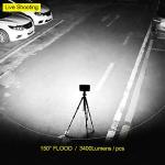 EXZEIT 6" 80W LED Work Light - 6800 Lumens