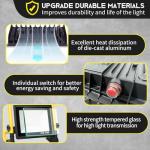 10,000LM Portable LED Work Light with Cord