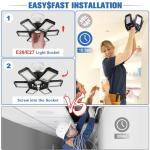 180W LED Garage Light Bulb 2 Pack