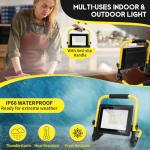 10,000LM Portable LED Work Light with Cord