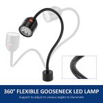 LED Magnetic Work Light with Flexible Gooseneck