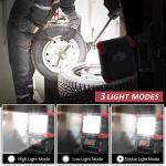 Tresda Rechargeable LED Work Light, 2-Pack
