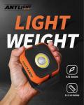 ANYLiGHT 1200LM LED Magnetic Work Light (2 Pack)