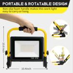 10,000LM Portable LED Work Light with Cord
