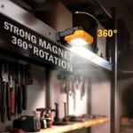 Unibrite 2-Pack Magnetic Rechargeable Work Lights