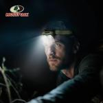 Mossy Oak 600 Lumens Rechargeable Headlamp - Lightweight & Waterproof