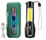 Wrrozz USB Rechargeable Mini Flashlight with Lantern