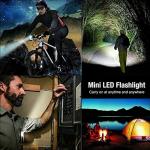 Wrrozz USB Rechargeable Mini Flashlight with Lantern