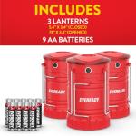 Eveready 360 PRO LED Camping Lanterns - 3-Pack