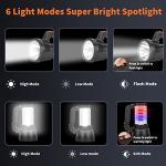 WEILAI Superbright USB Rechargeable Tactical Spotlight