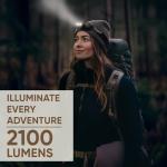 Energizer Jeep Hybrid Rechargeable LED Headlamp 2,000 Lumens