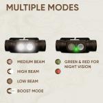 Energizer Jeep Hybrid Rechargeable LED Headlamp 2,000 Lumens