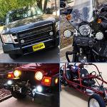 Nilight 4.5-inch 42W Round LED Pods - 2 Pack