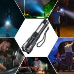 Rechargeable High Lumens Tactical Flashlight L9000