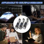 3-Pack Super Bright Rechargeable Tactical Flashlights