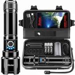 Blukar High Lumens Rechargeable Tactical Flashlight