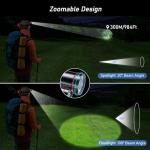 Blukar LED Rechargeable Headlamp with 5 Modes