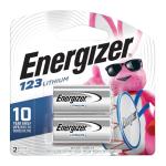 Energizer 123 Lithium Photo Batteries, 2 Pack