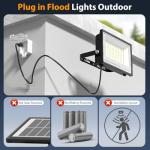 Onforu 80W LED Flood Lights - 8000lm Bright
