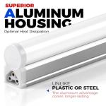 Barrina 6 Pack 4FT LED Shop Lights