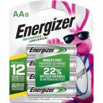 Energizer Universal 8-Pack Rechargeable AA Batteries