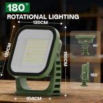 MOSLIGHTING 4000LM Portable Waterproof Work Light