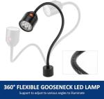 LED Magnetic Work Light with Flexible Gooseneck
