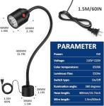 LED Magnetic Work Light with Flexible Gooseneck