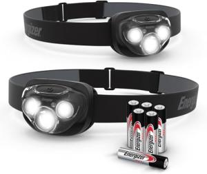 Energizer Waterproof LED Headlamp Set (2-Pack)