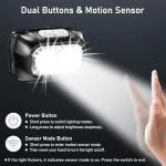 Blukar 2000L Rechargeable Motion Sensor Headlamp - 2 Pack